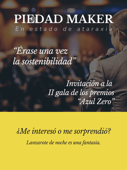 Érase una vez la sostenibilidad.