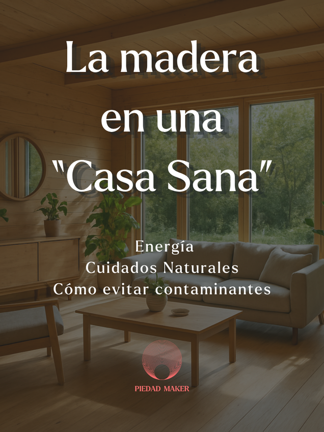 La madera en una “Casa Sana”; energía, cuidados naturales y cómo evitar contaminantes.